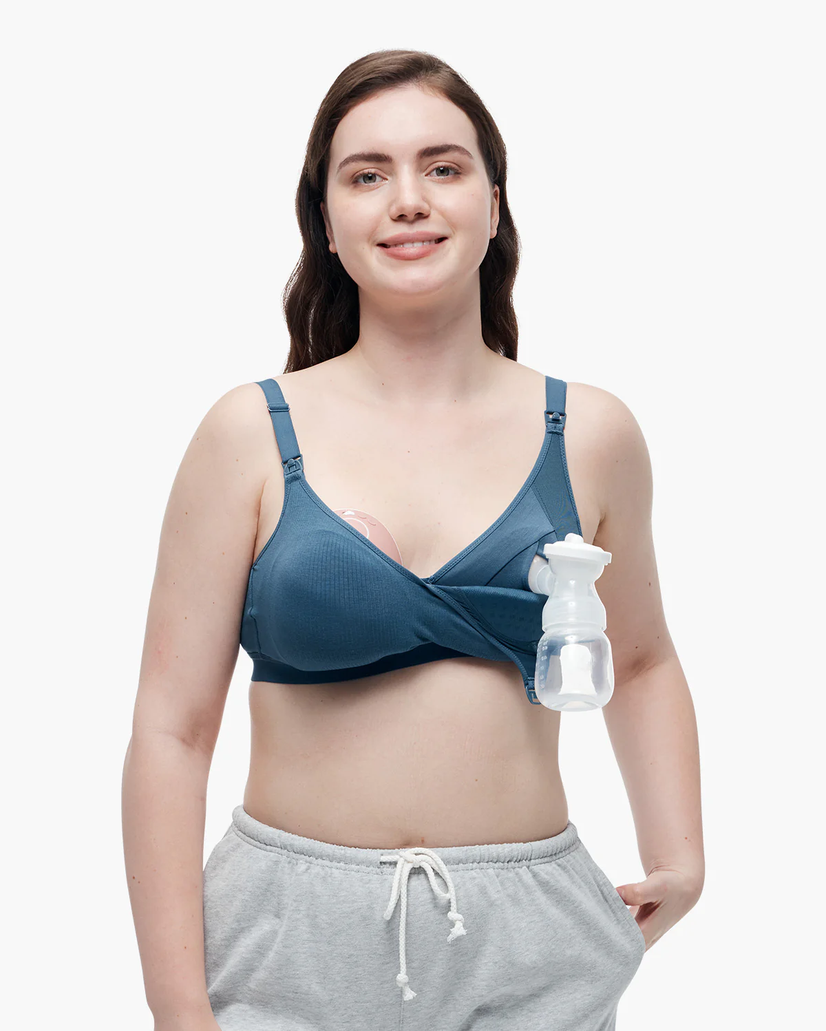 Momcozy Tencel™ Fabric Seamless Breast Pump Bra - Image 25