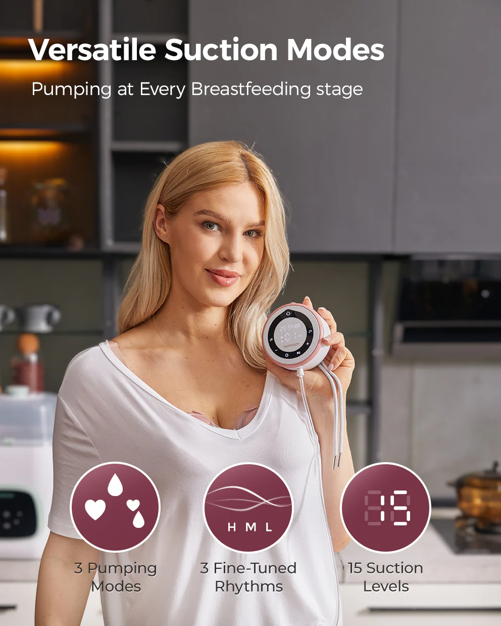 V1 Pro Hospital-Grade Wearable Breast Pump - Image 7