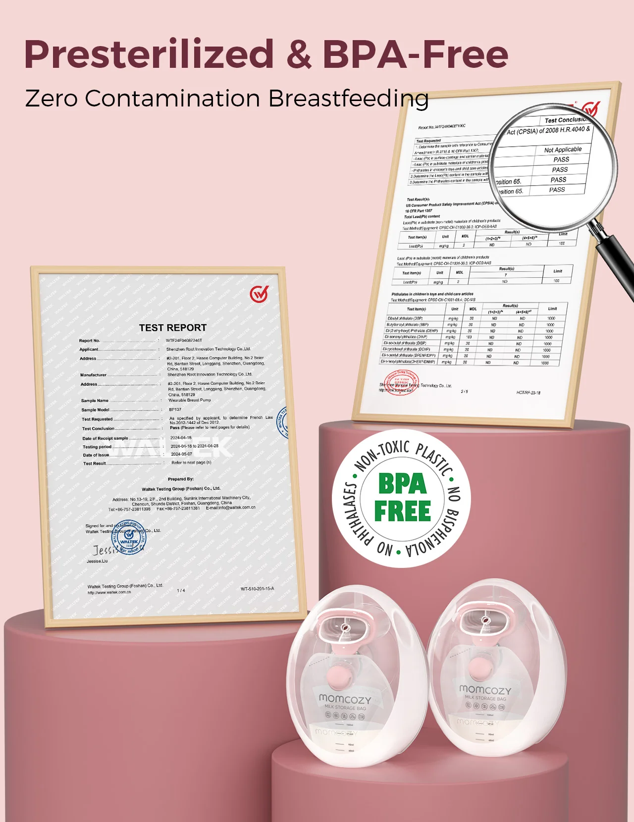 V1/V2 Hands-Free Breast Pump Replacement Parts - Image 67