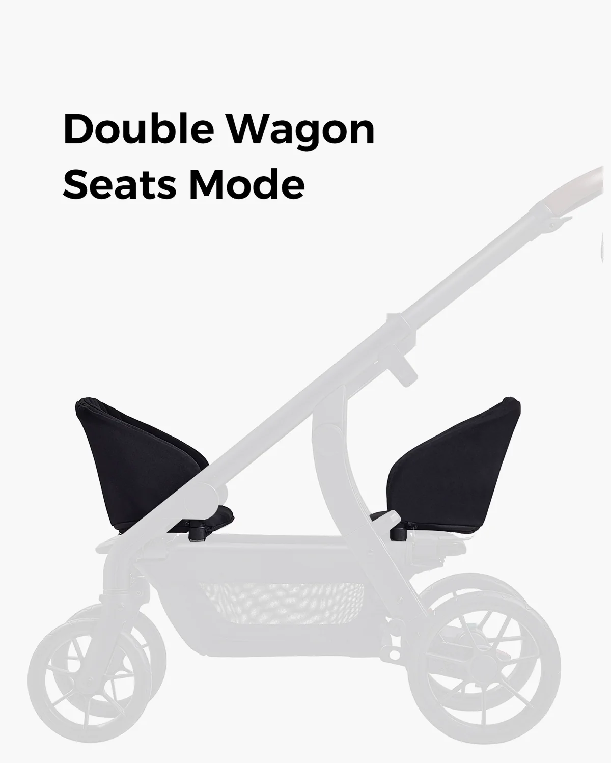 Wagon Backrest for Momcozy ChangeGo Baby Stroller - Image 5